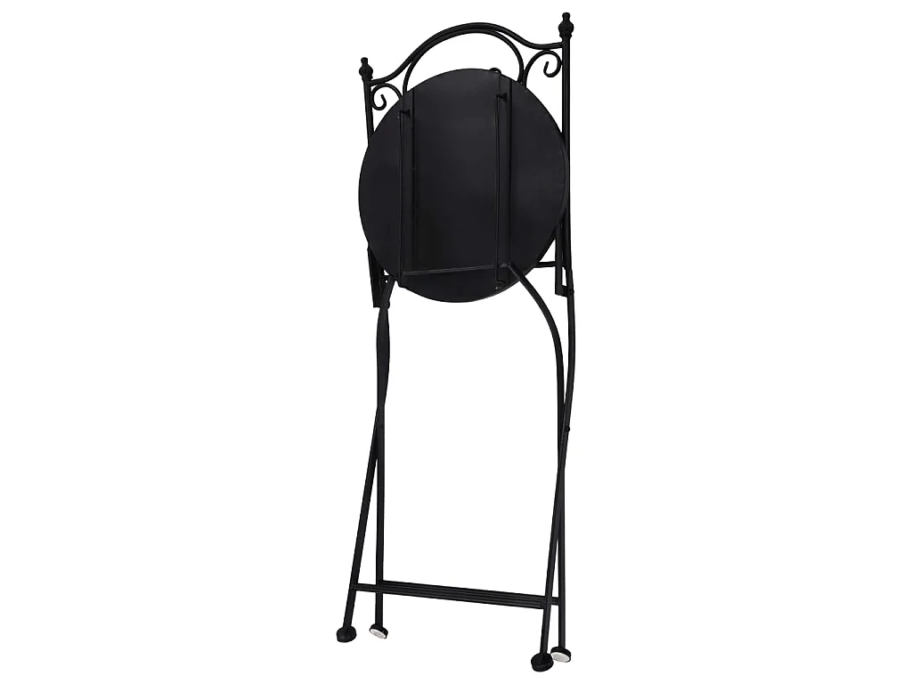 Mobilier de bistro 3 pcs mosaïque Carreau céramique Terre cuite 2