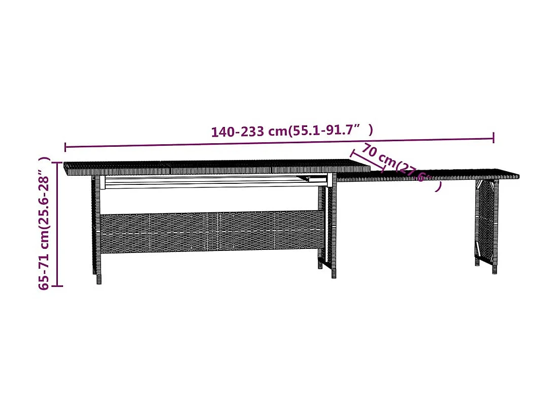 Salon de jardin 6 pcs avec coussins Résine tressée Gris 3