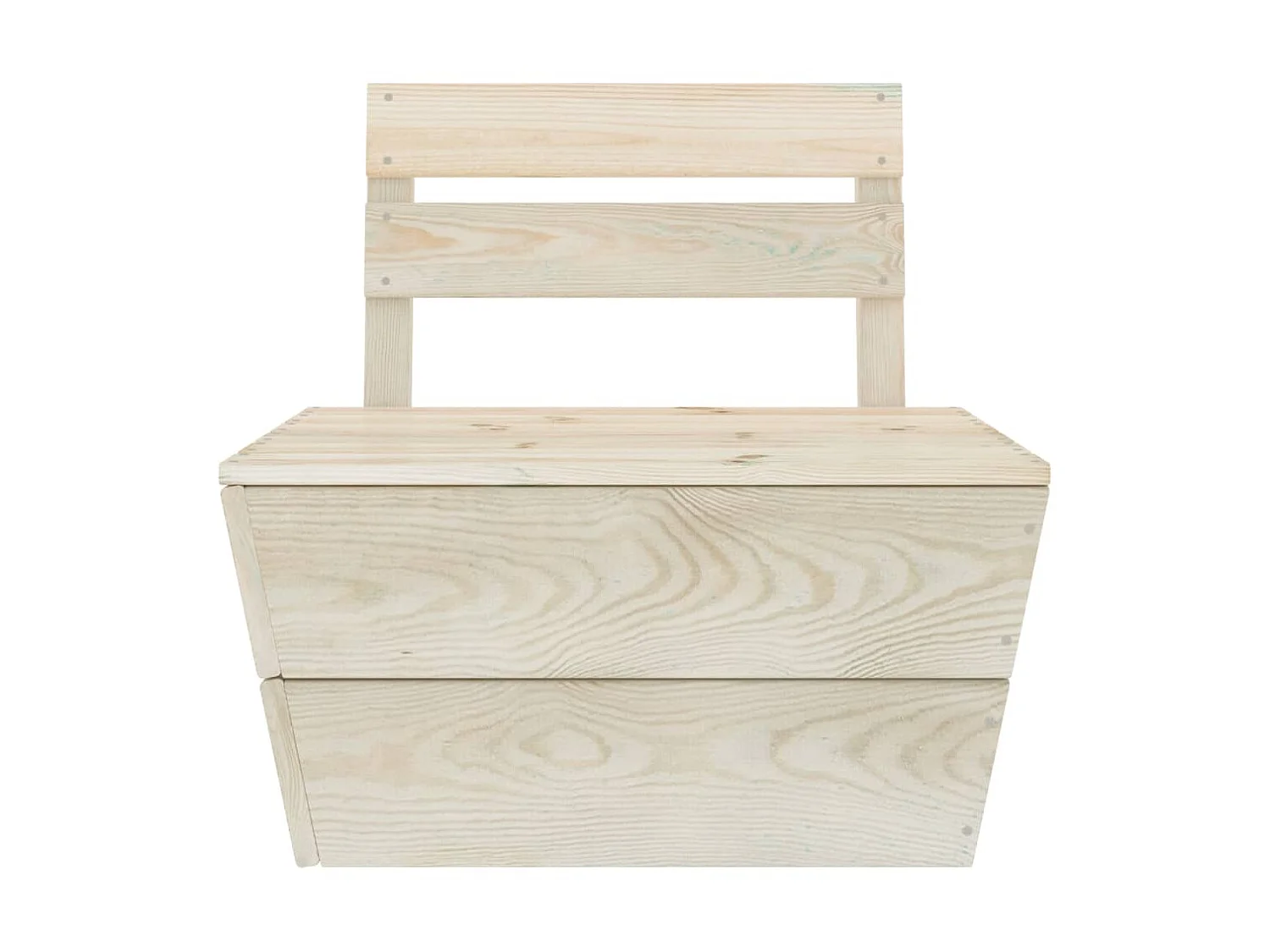 Salon de jardin palette 4 pcs Bois d'épicéa imprégné