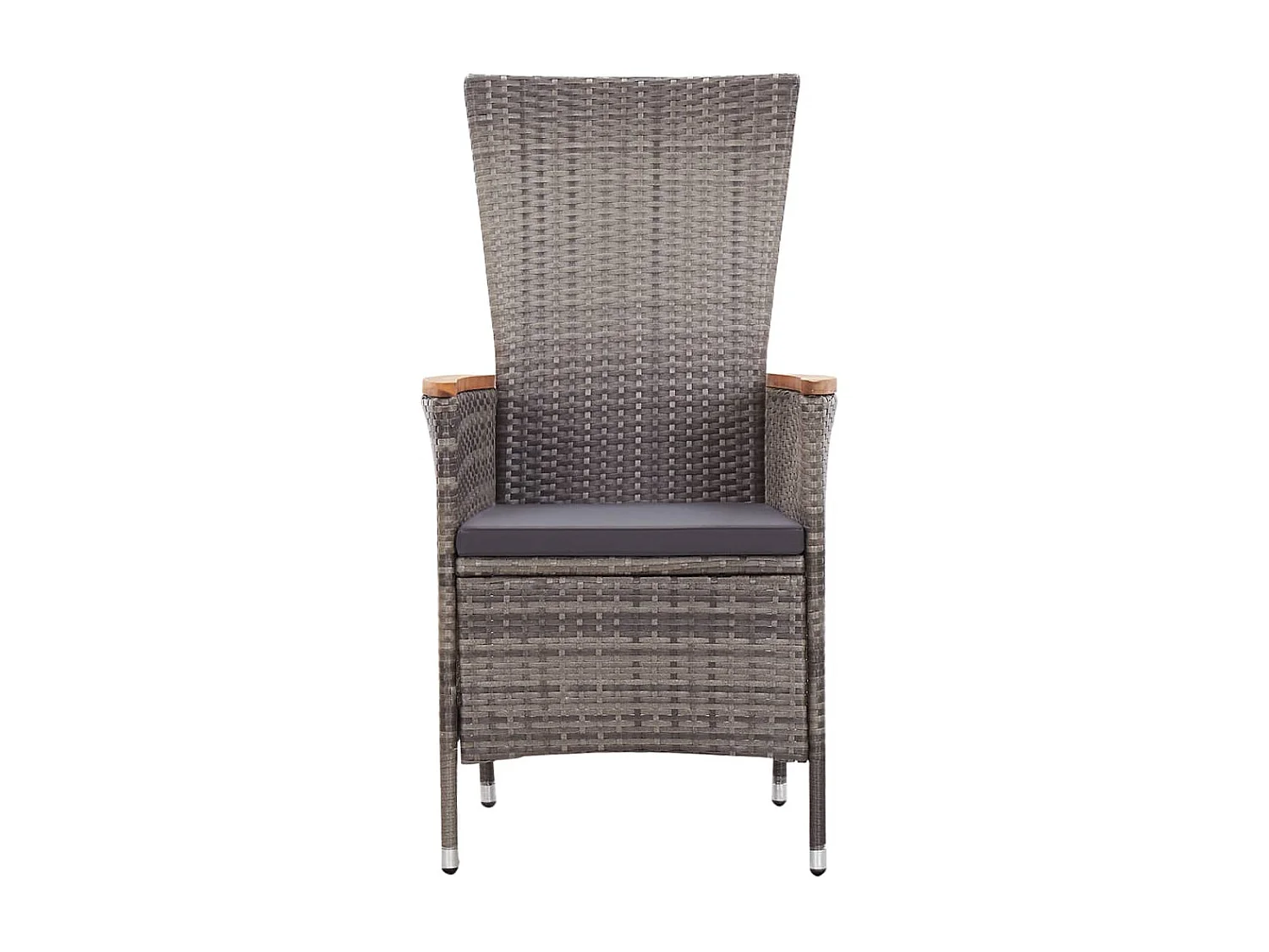 Ensemble de salle à manger de jardin 3 pcs Gris 34