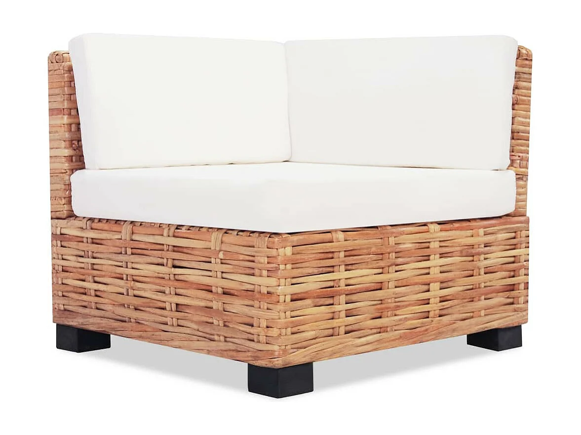 Salon de jardin 18 pieces Rotin naturel Jardila