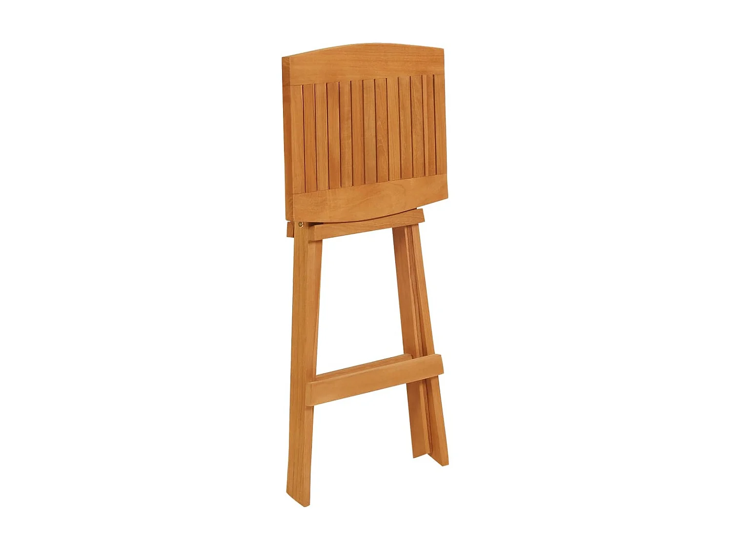 Ensemble de bar pliable 5 pcs Bois de teck massif