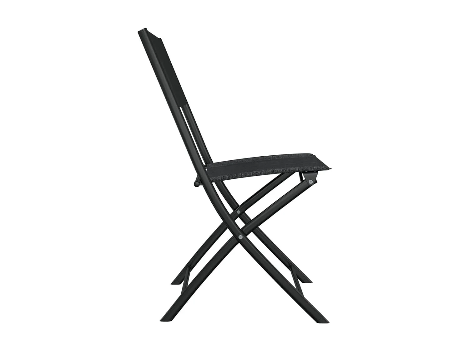 Ensemble de bistro 3 pcs Acier Noir 2