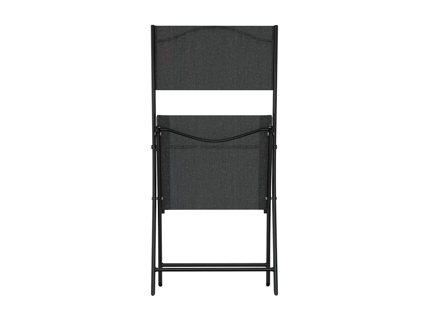 Ensemble de bistro 3 pcs Acier Noir 2