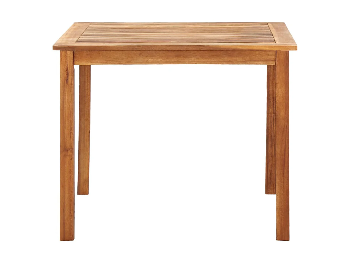 Mobilier à dîner 5 pcs Résine tressée et bois d'acacia Gris