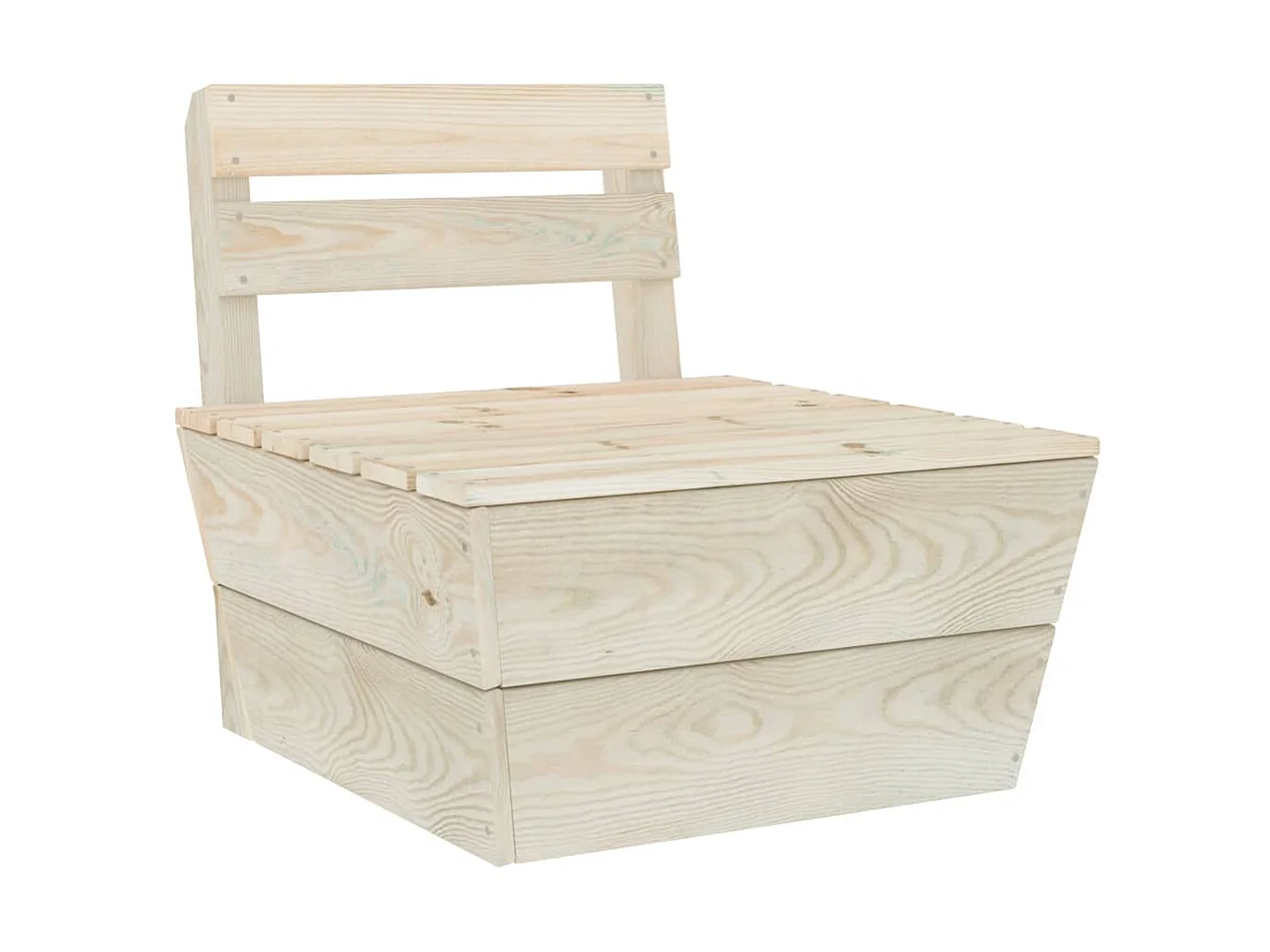 Salon de jardin palette 12 pcs Bois d'épicéa imprégné