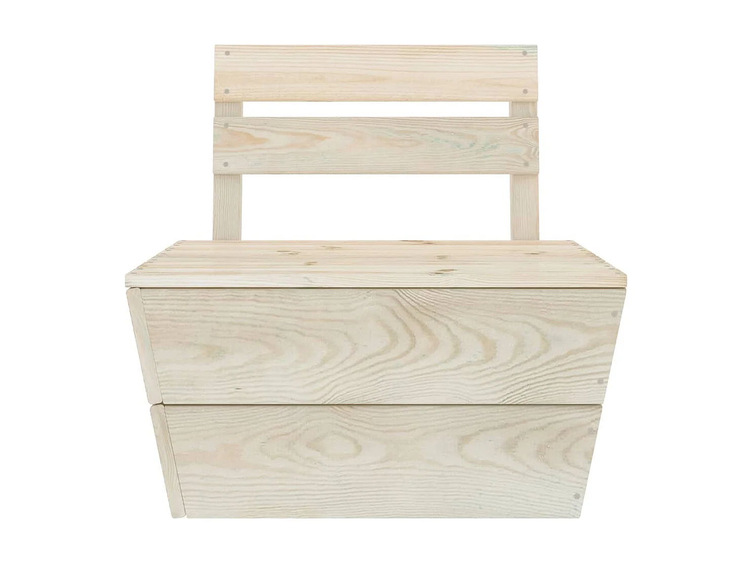 Salon de jardin palette 10 pcs Bois d'épicéa imprégné