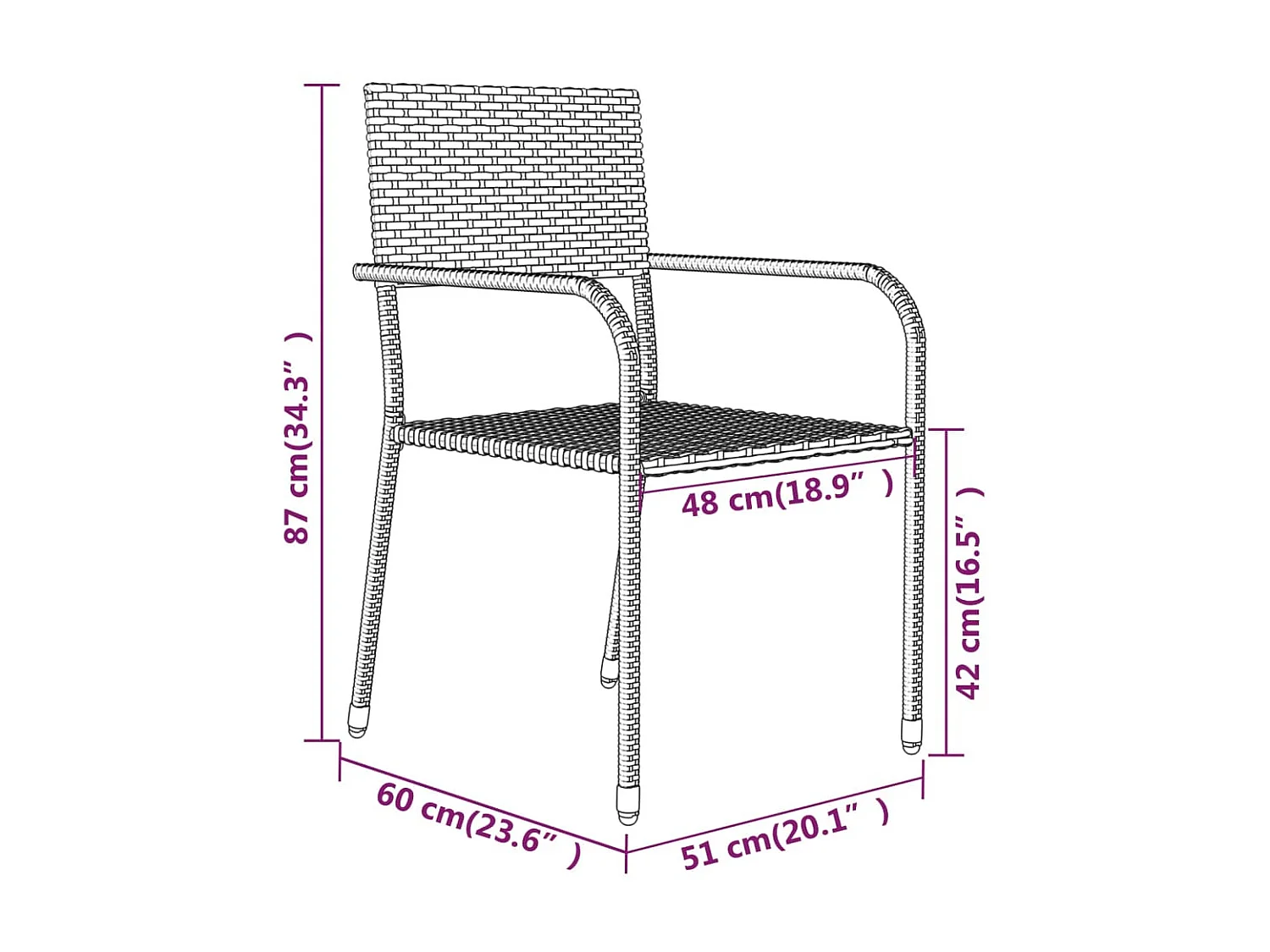 Ensemble de salle à manger de jardin 3 pcs Noir 9