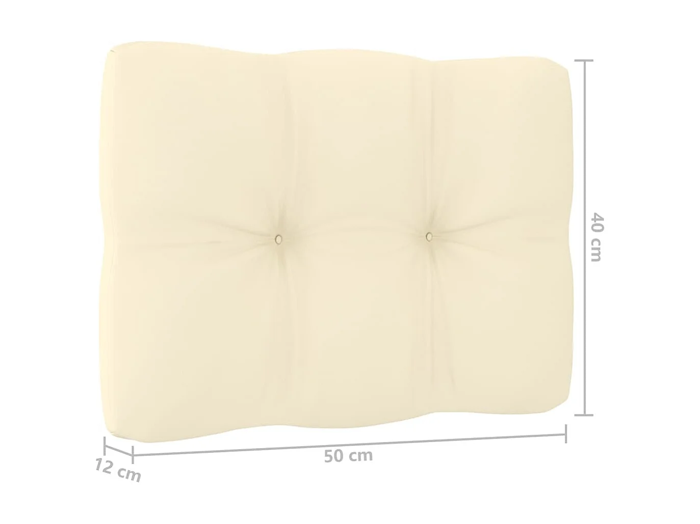 Salon de jardin 8 pcs avec coussins Bois de pin massif 37