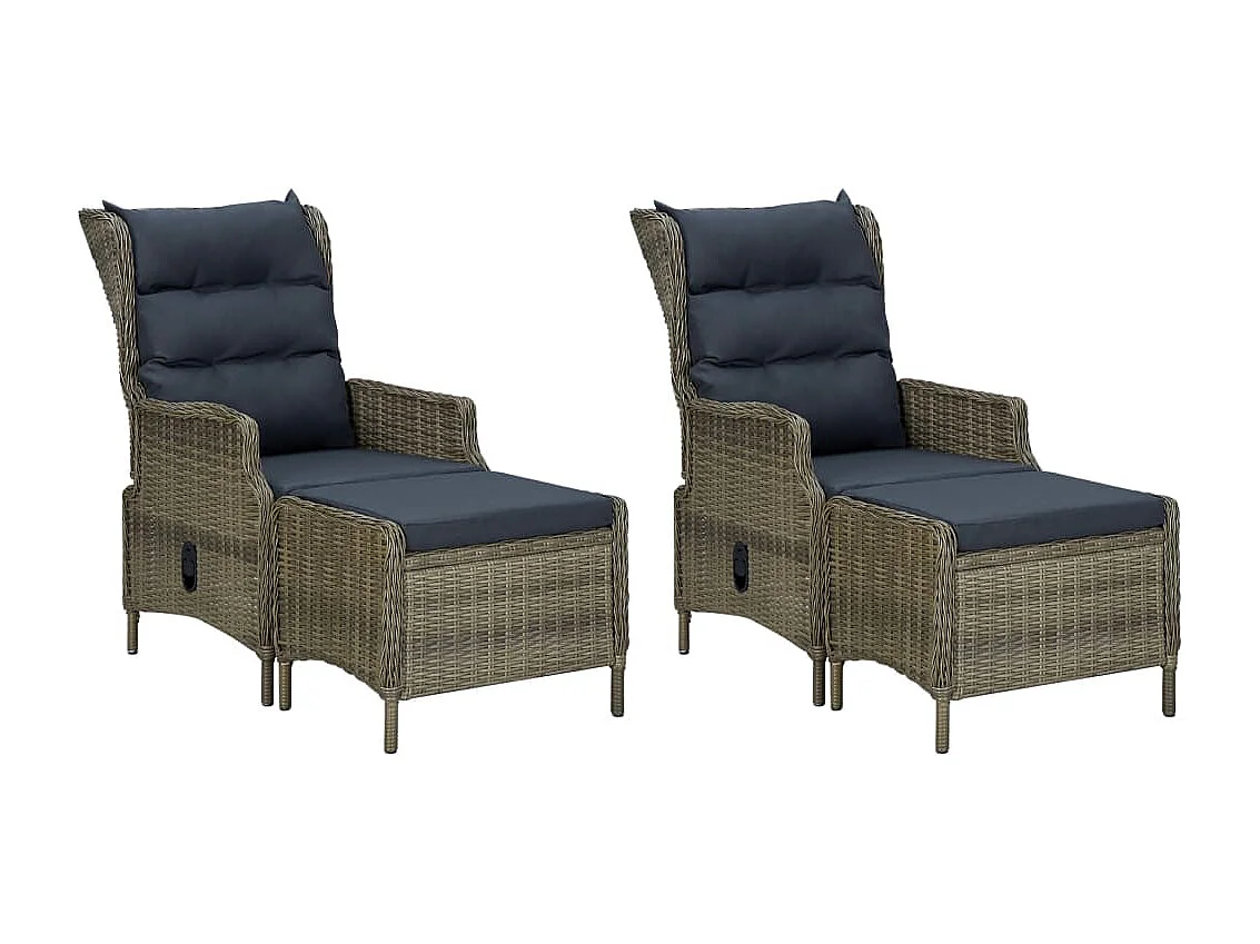 Ensemble de salle à manger de jardin 5 pcs Marron 30