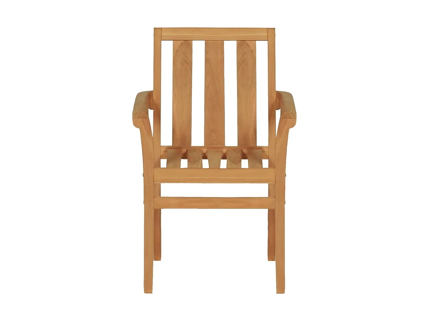 5-delige Tuinset massief teakhout