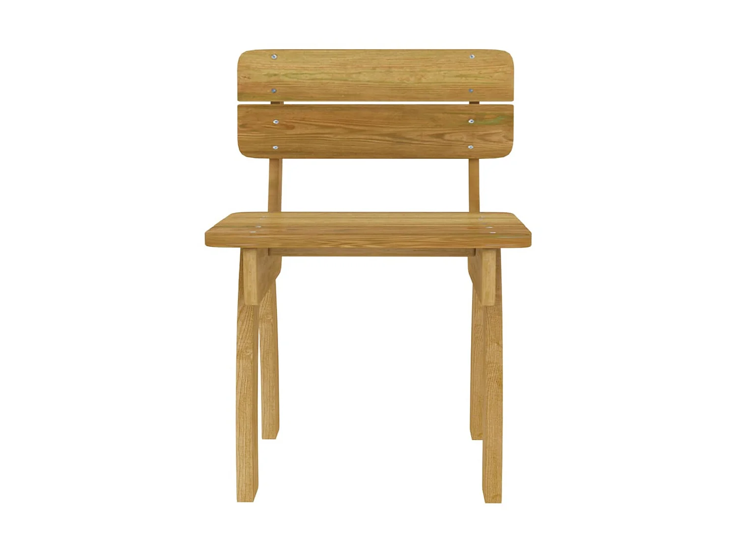 Mobilier de salle à manger de jardin 5 pcs Bois de pin imprégné 2