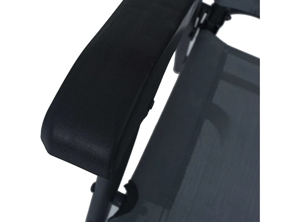 Ensemble de bistro 3 pcs Gris Acier