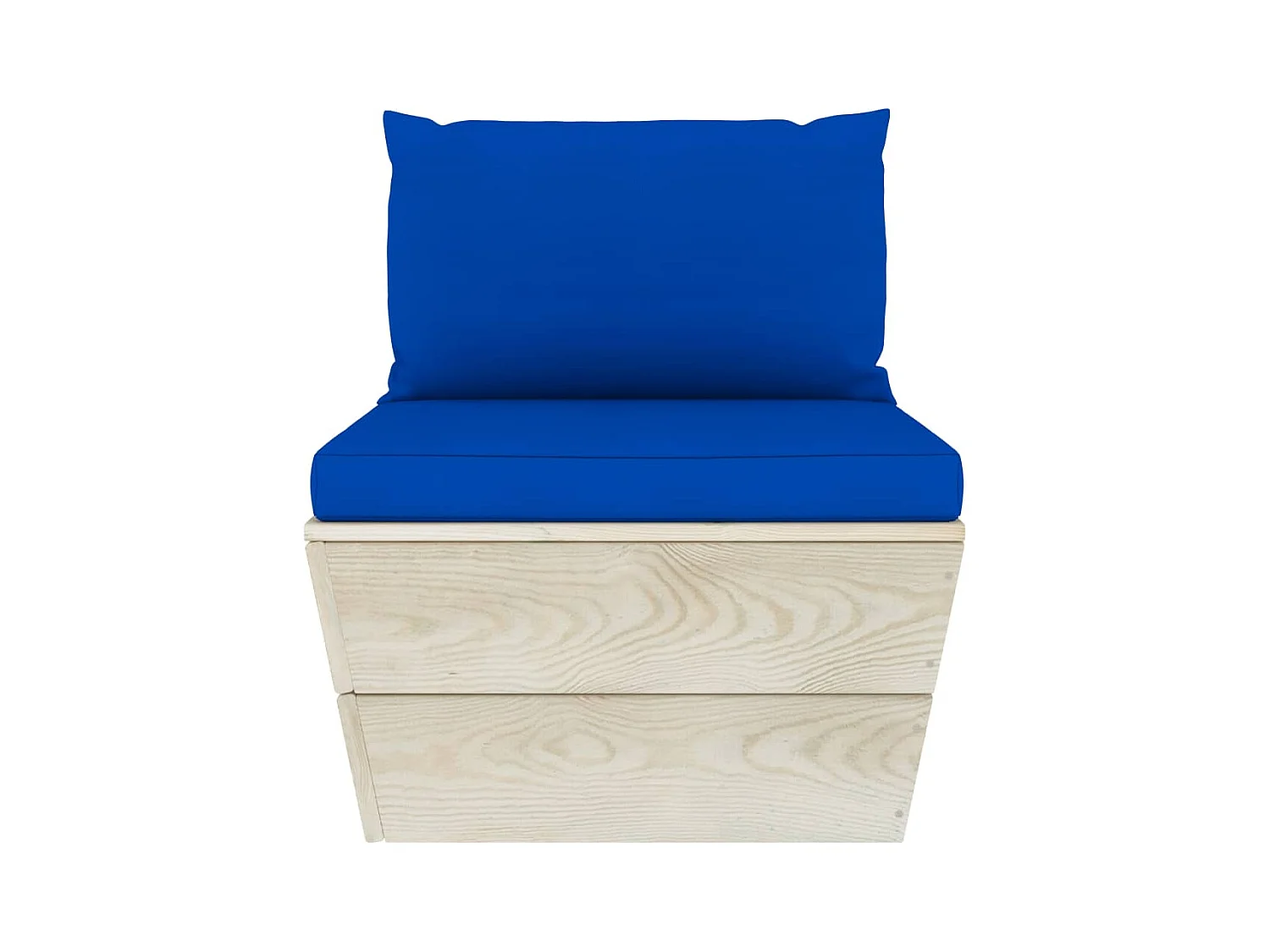 Salon de jardin palette 6 pcs avec coussins Épicéa imprégné 22