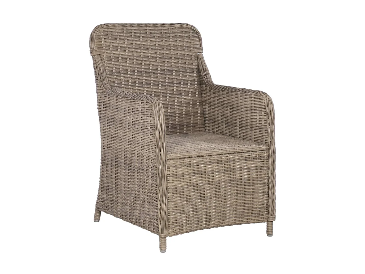 Ensemble de salle à manger de jardin 3 pcs Marron 16