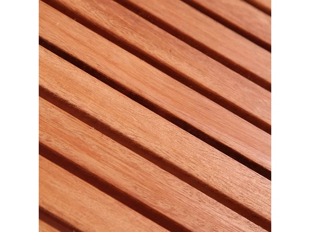 Ensemble de bistro 3 pcs pour enfants Bois d'eucalyptus solide