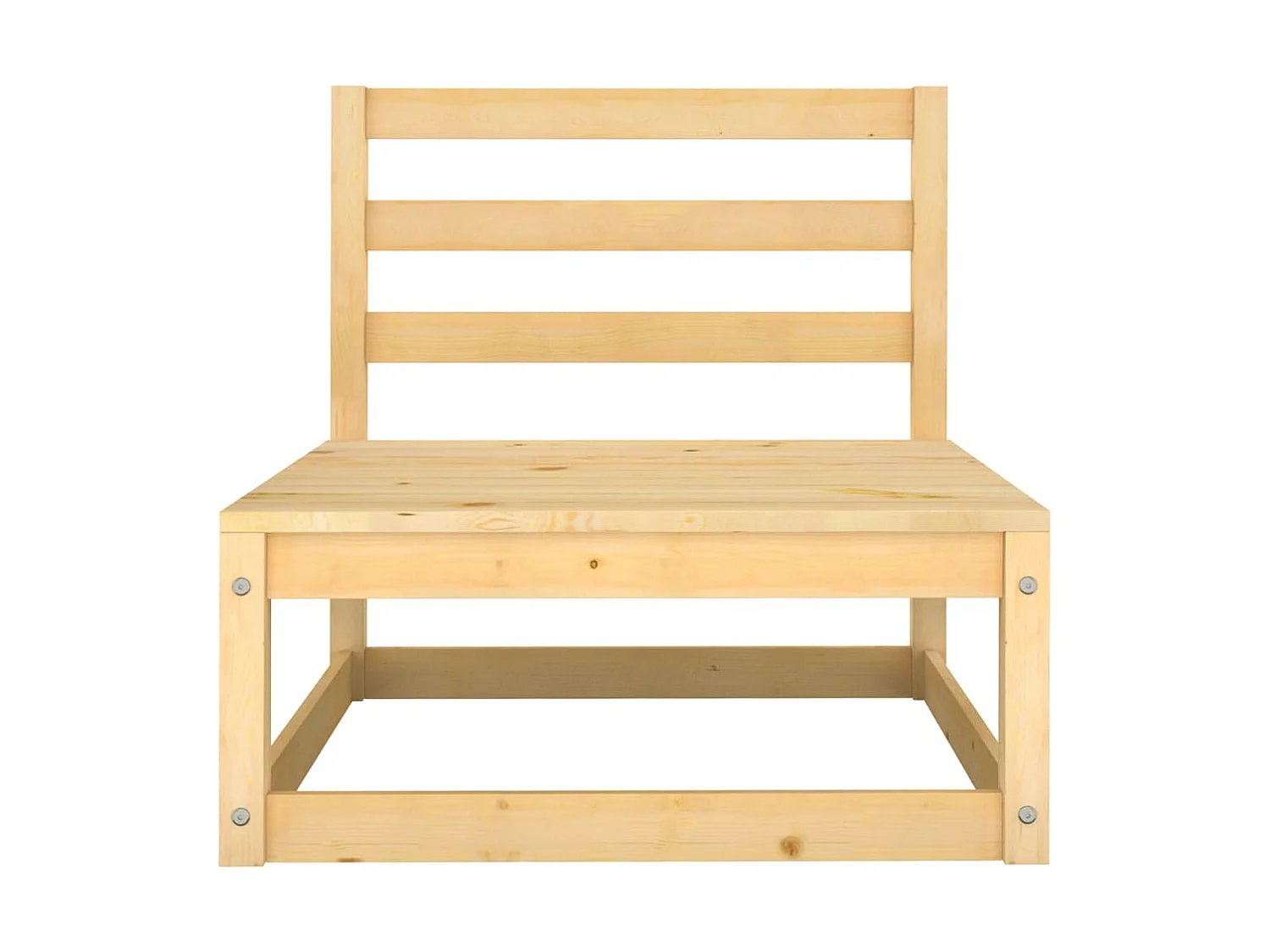 Juego de muebles de jardín 6 pzas y cojines madera maciza pino Antracita