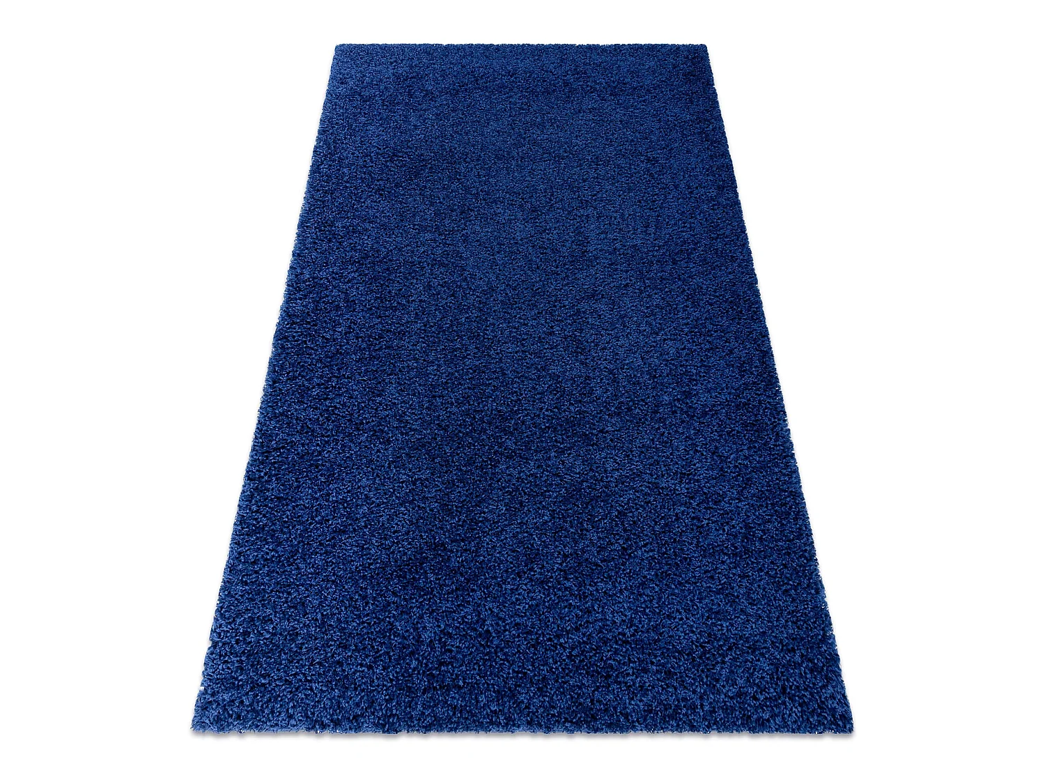 Tapis SOFFI shaggy 5cm bleu foncé 60x100 cm