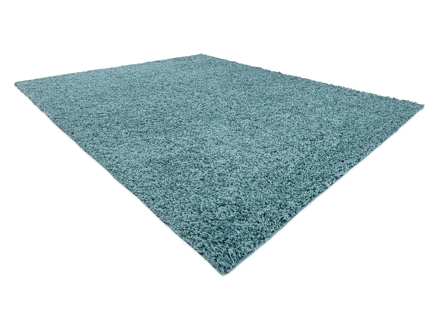 Tapis SOFFI shaggy 5cm bleu 160x220 cm