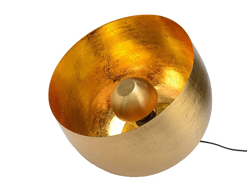 Lampe de table Samuel dorée Grand modèle