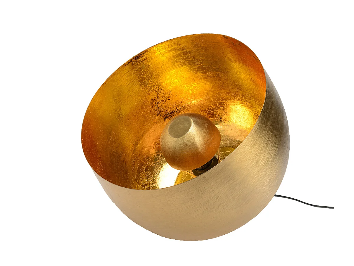 Lampe de table Samuel dorée Grand modèle