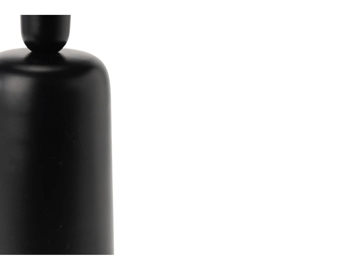 Lampe table AYA H: 41 cm Noire en Métal   - E27_40W