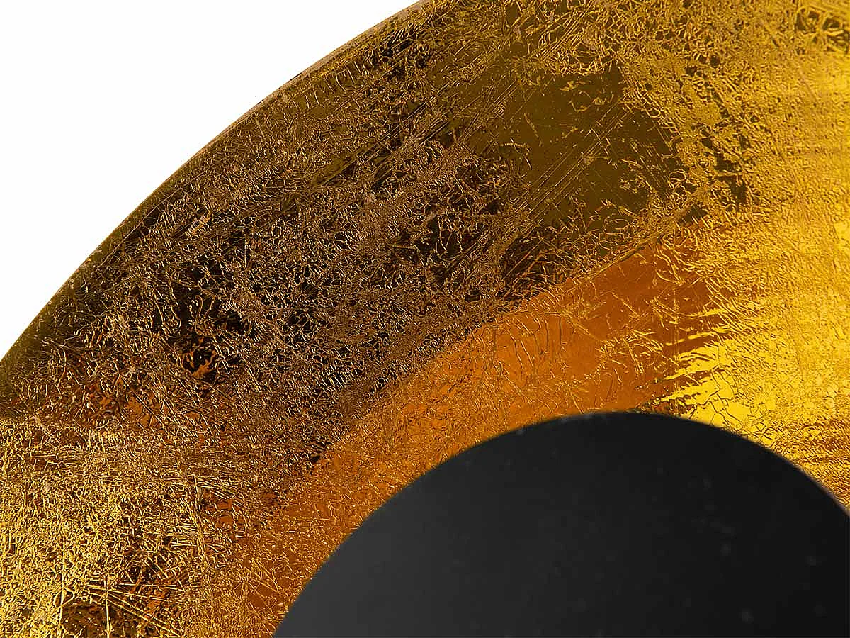 Lampe de table Samy noir/or grand modèle E27_25W