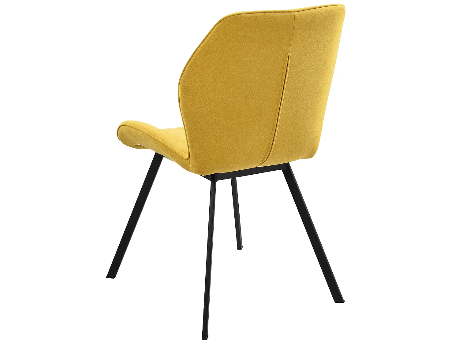 Lot de 2 Chaises de Salle à Manger Sarpsborg 89 x 51 x 64 cm Jaune Moutarde [en.casa]