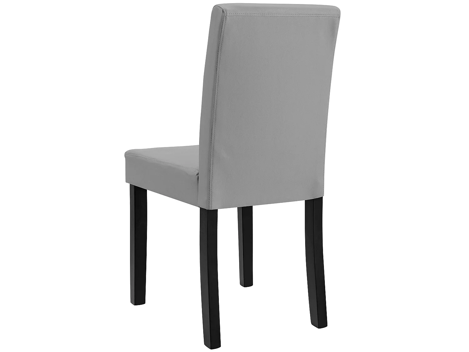 Kit de 6 Chaises Bois Simili 90 x 42 x 48 cm Gris Clair [en.casa]