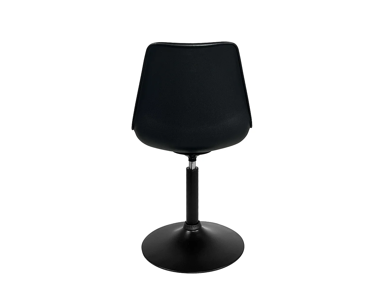 Lot 2 chaises pivotantes design vintage NOSA noir