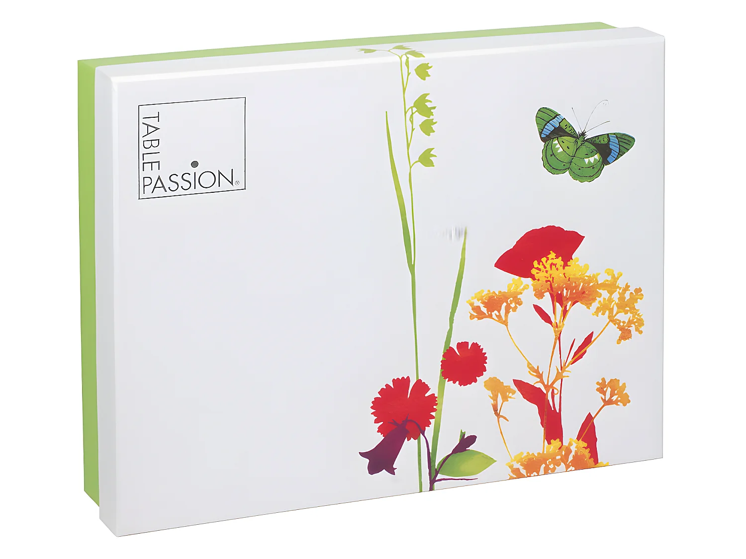 Coffret de 6 tasses café et leurs cuillères Tutti Fiori