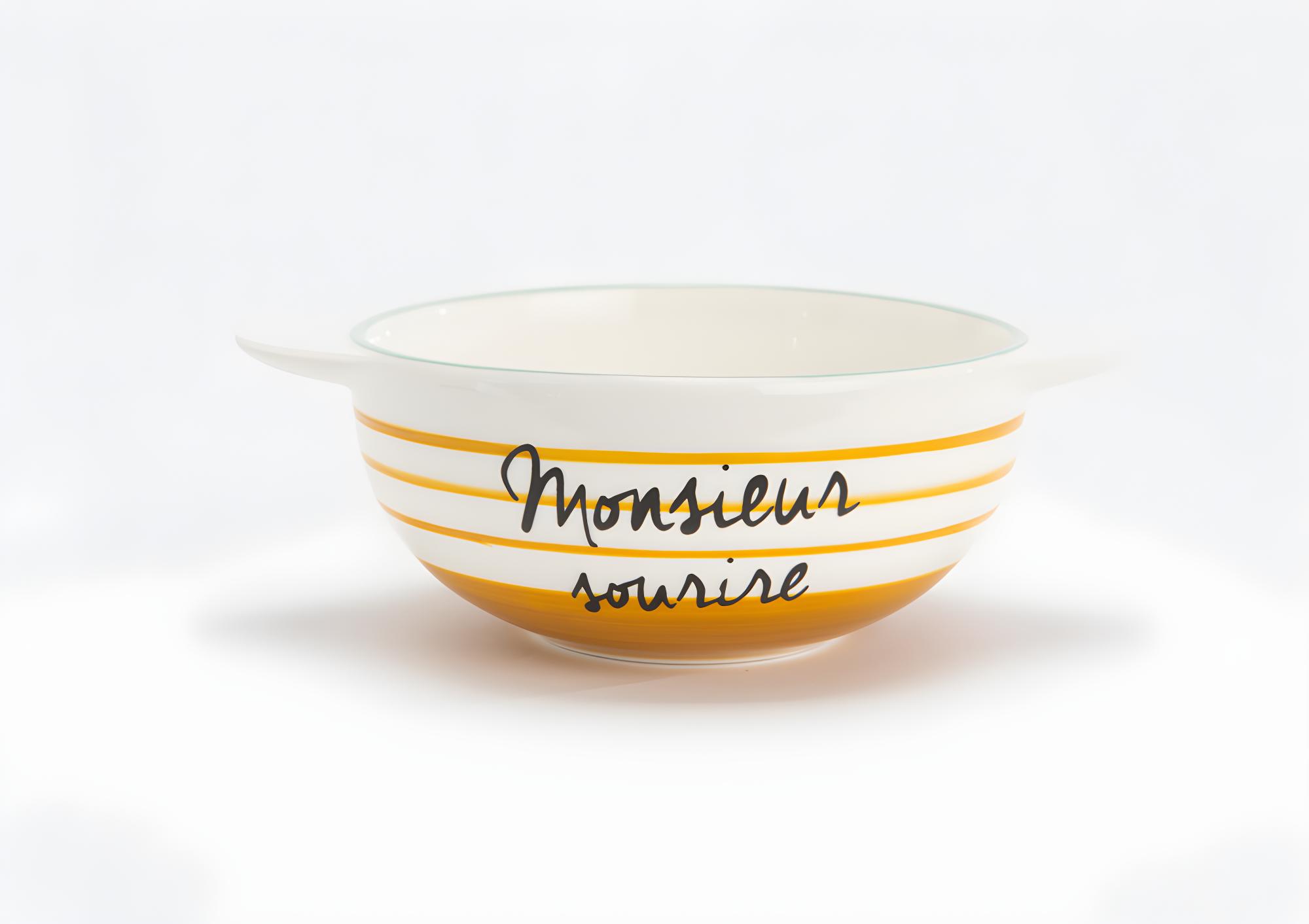 Bol Monsieur Sourire 18.5 cm