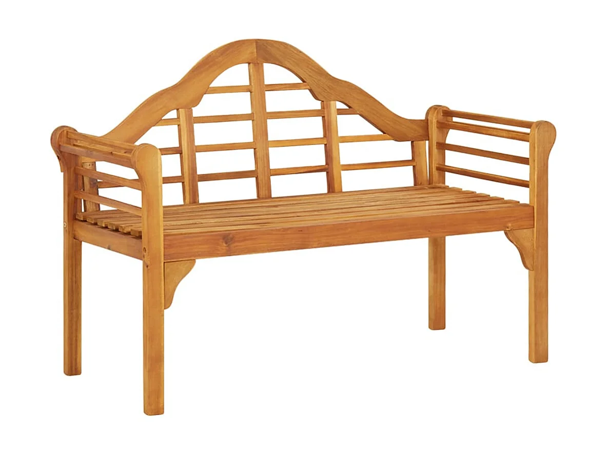 Banc de jardin 125cm Bois d'acacia solide
