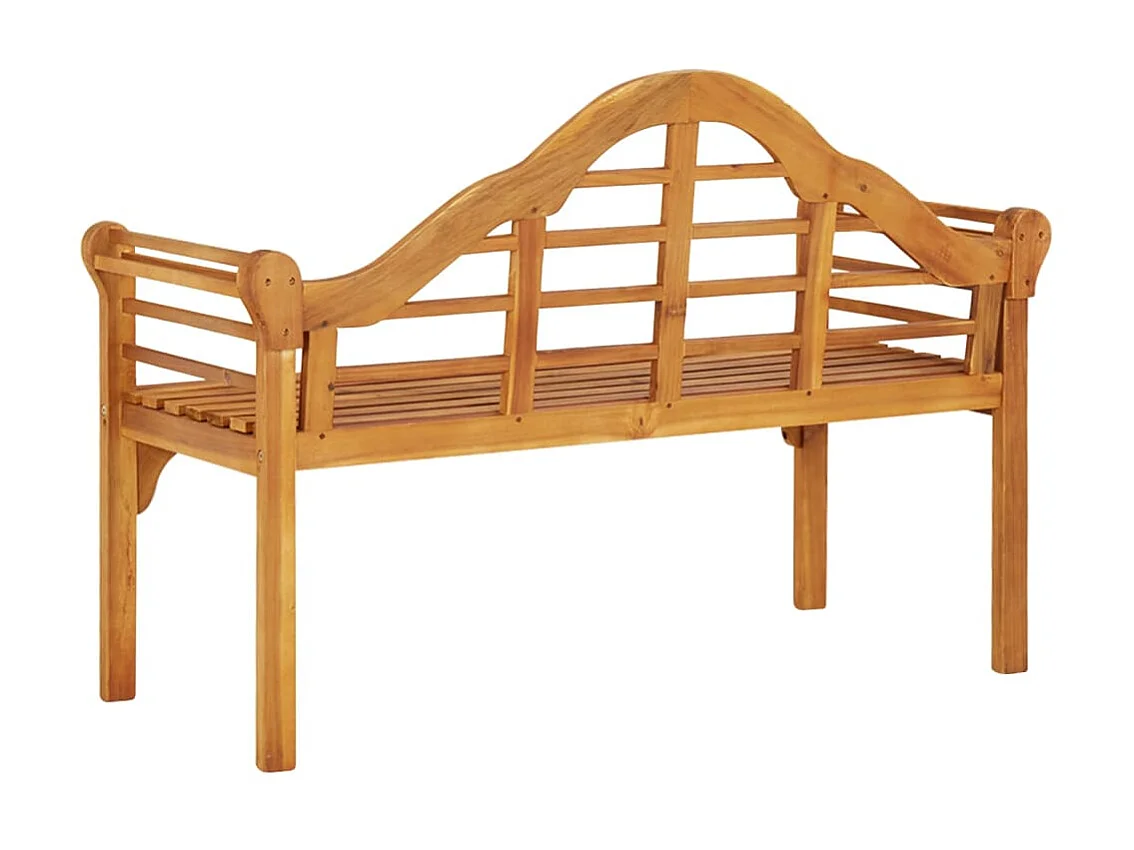 Banc de jardin 125cm Bois d'acacia solide
