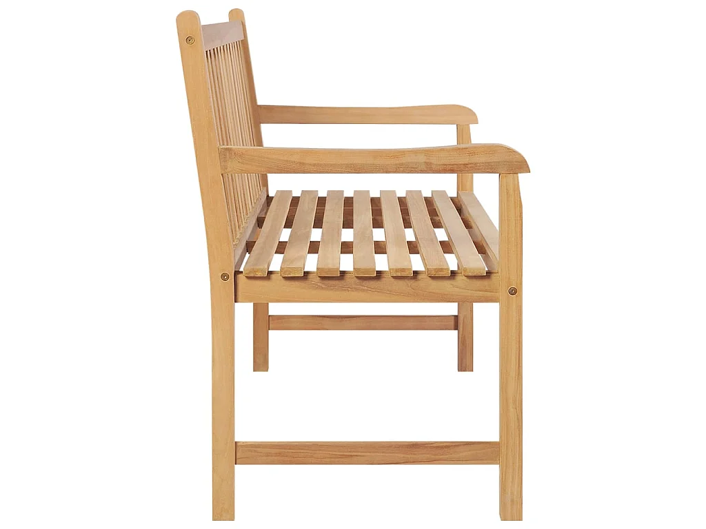 Banc de jardin 114cm Bois de teck solide