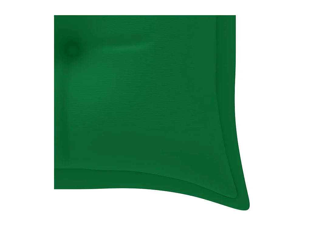 Banc de jardin empilable et coussin 159cm Bois de teck massif 11
