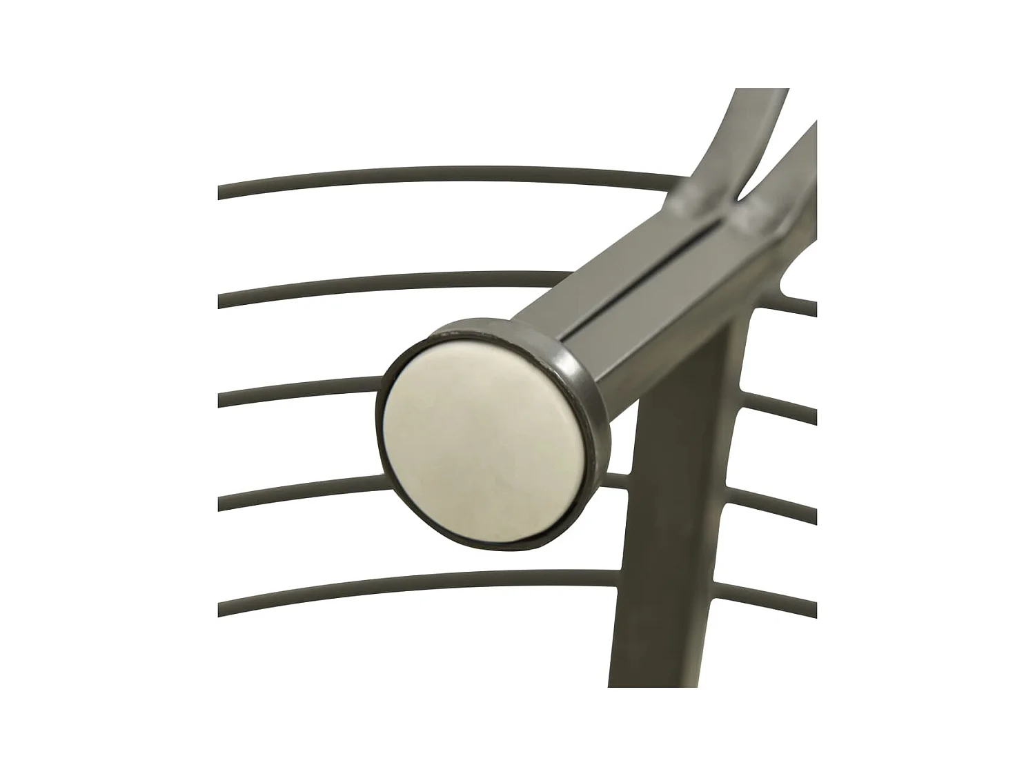 Banc d'arbre de jardin Demi-rond 160cm Acier