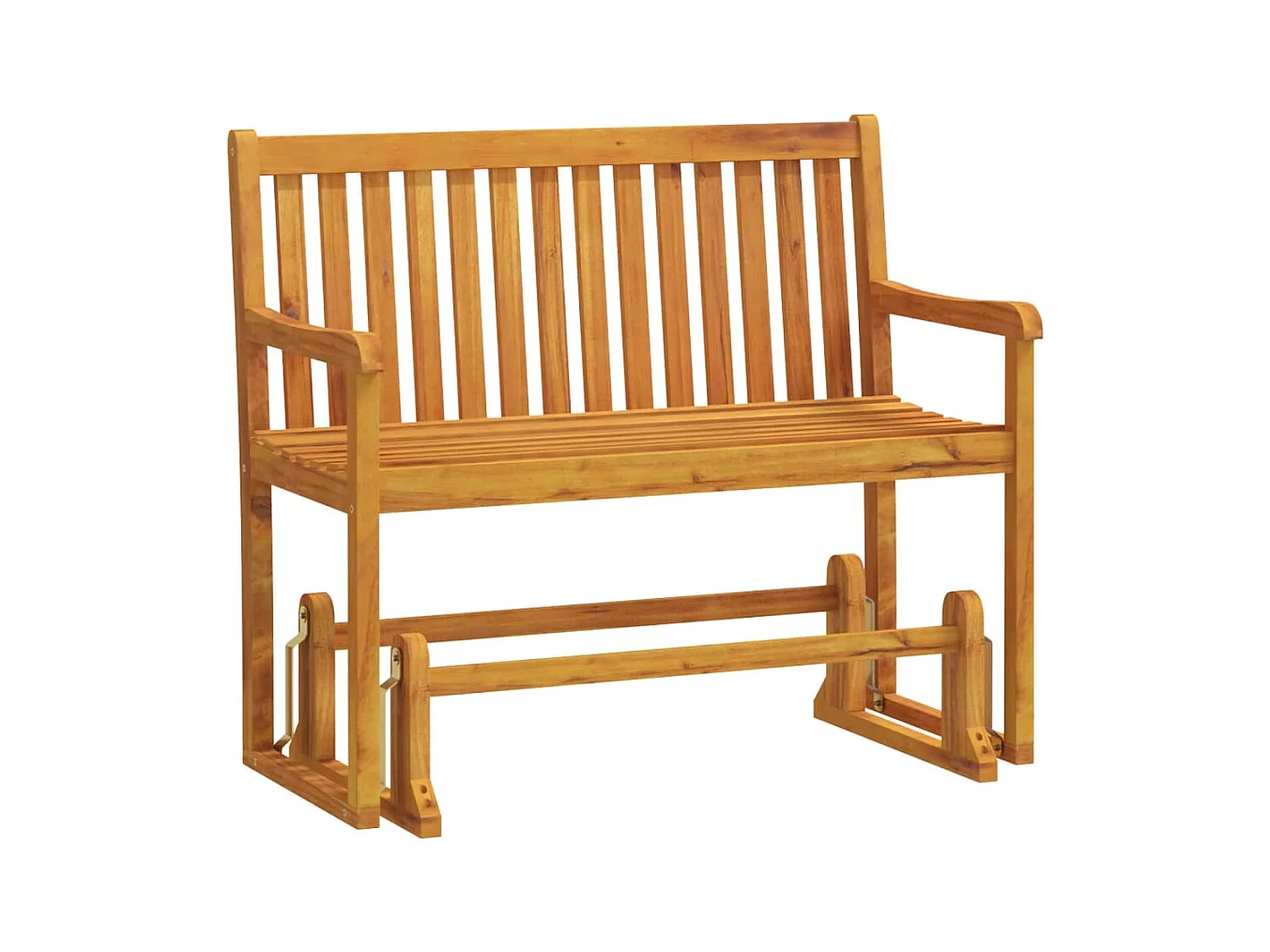 Balancelle de jardin 110cm Bois d'acacia solide