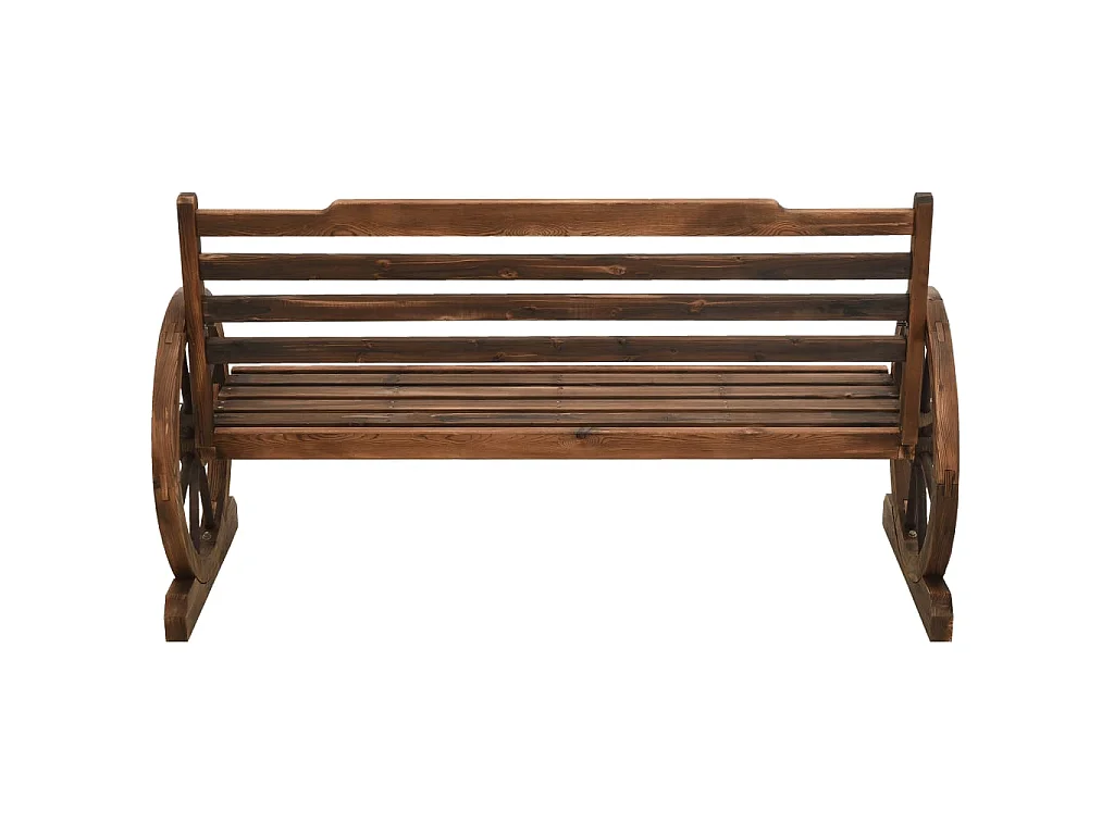Banc de jardin 142cm Bois de sapin massif