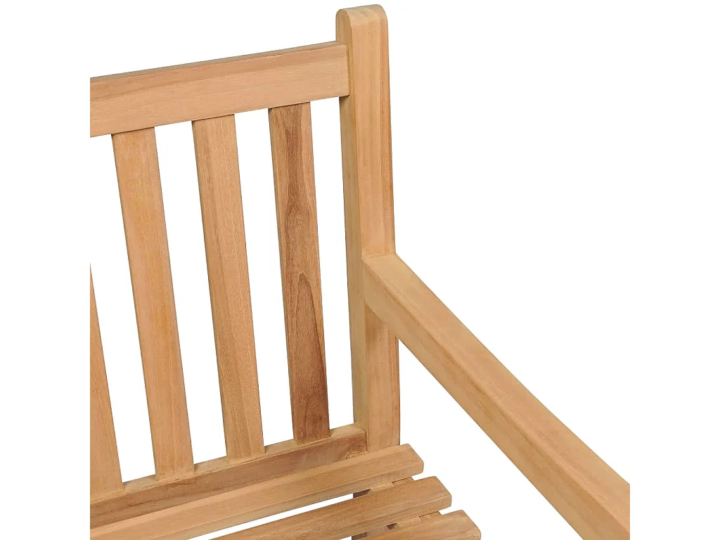 Banc de jardin 228cm Bois de teck solide
