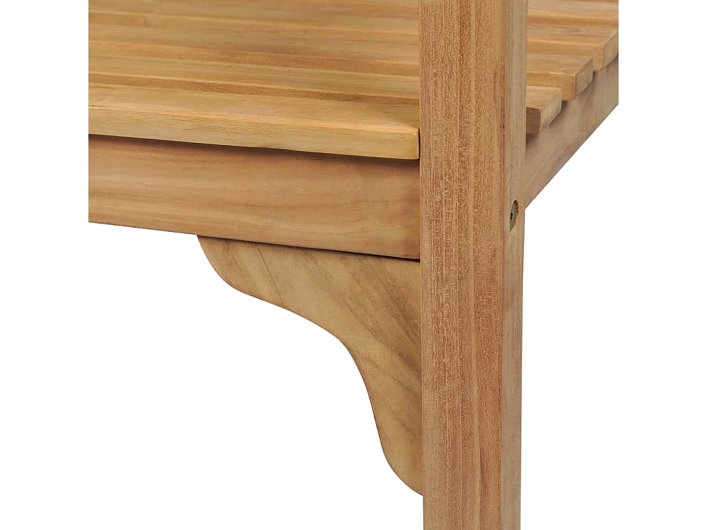 Banc de jardin 228cm Bois de teck solide