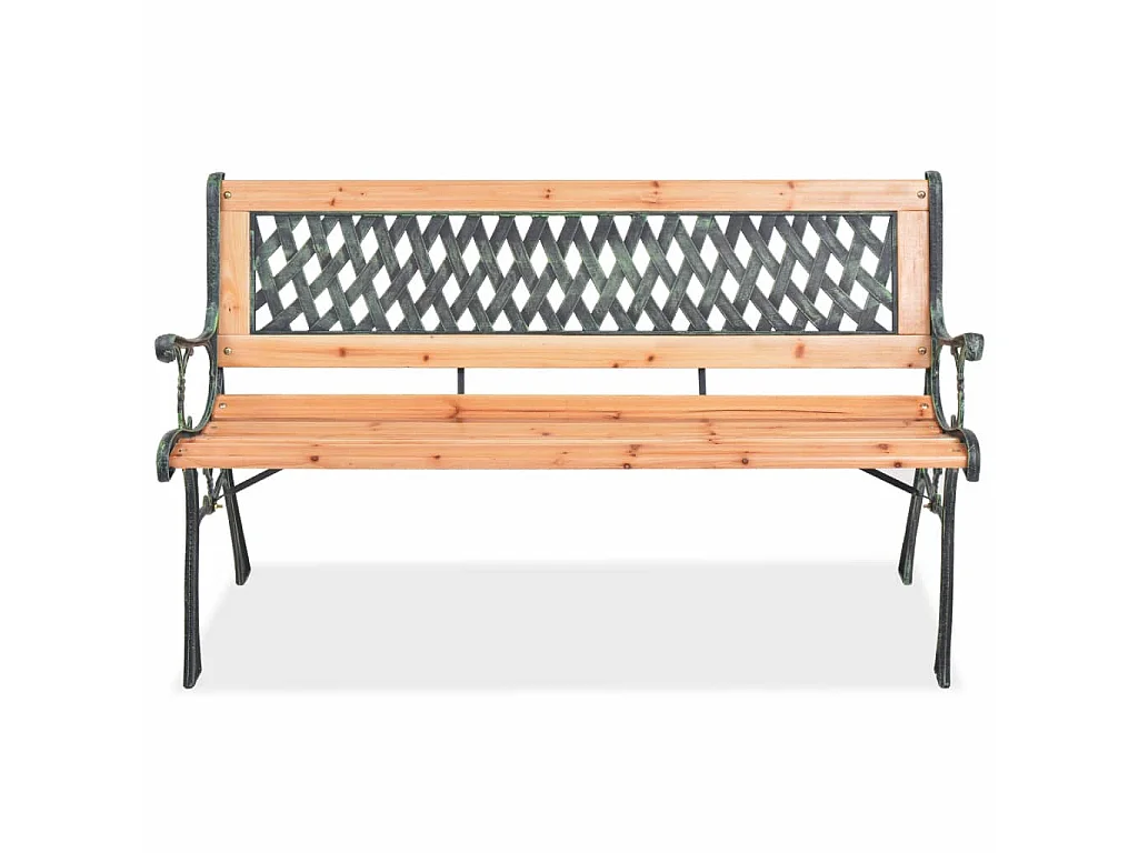 Banc de jardin 122cm Bois 2
