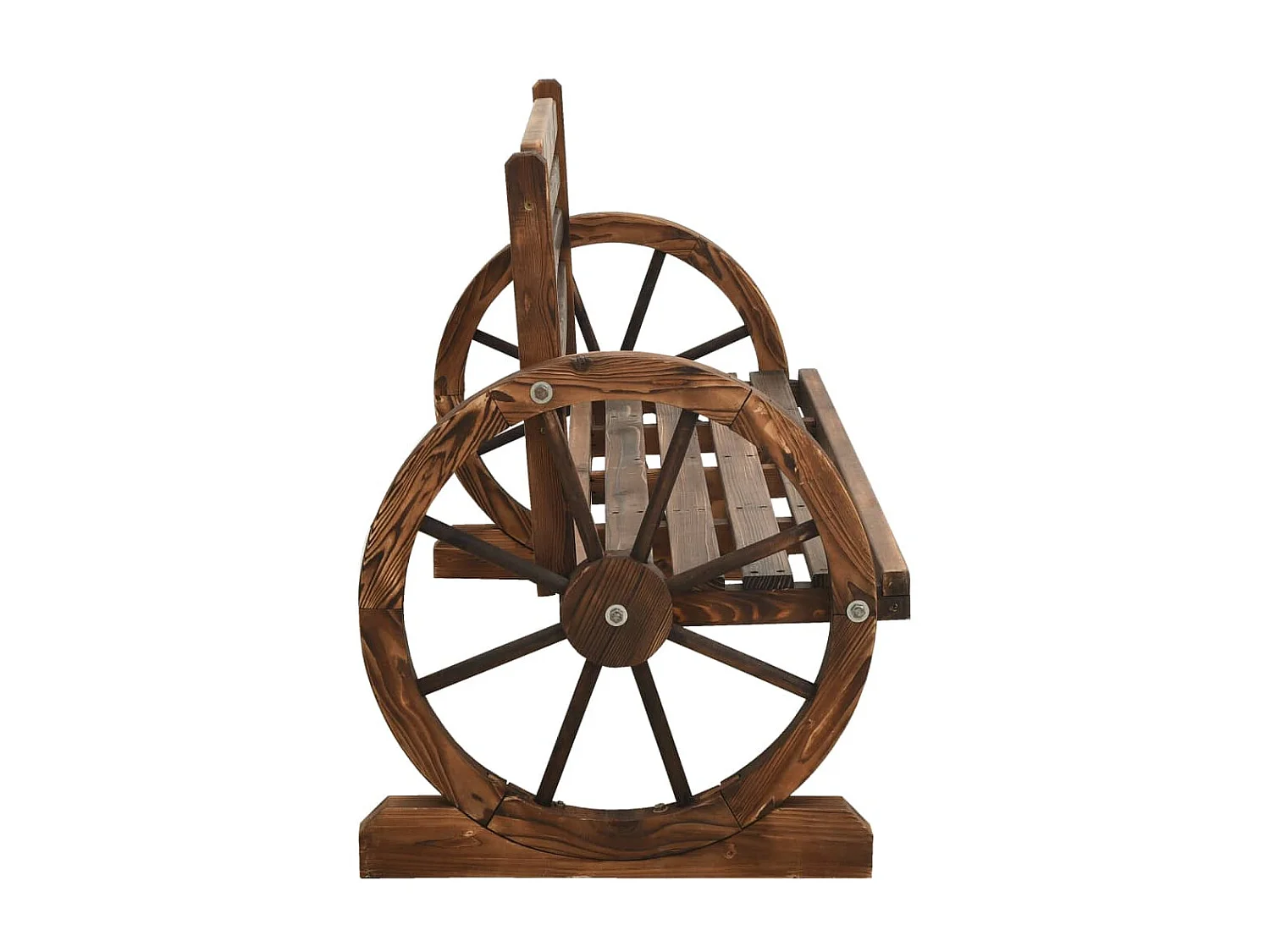 Banc de jardin 112cm Bois de sapin massif