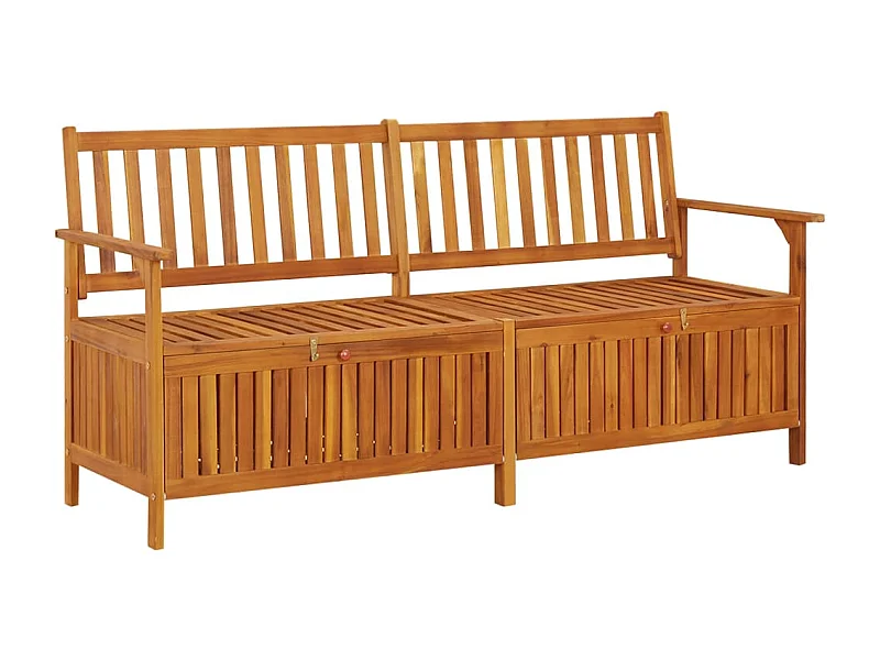 Banc de rangement 170cm Bois d'acacia solide