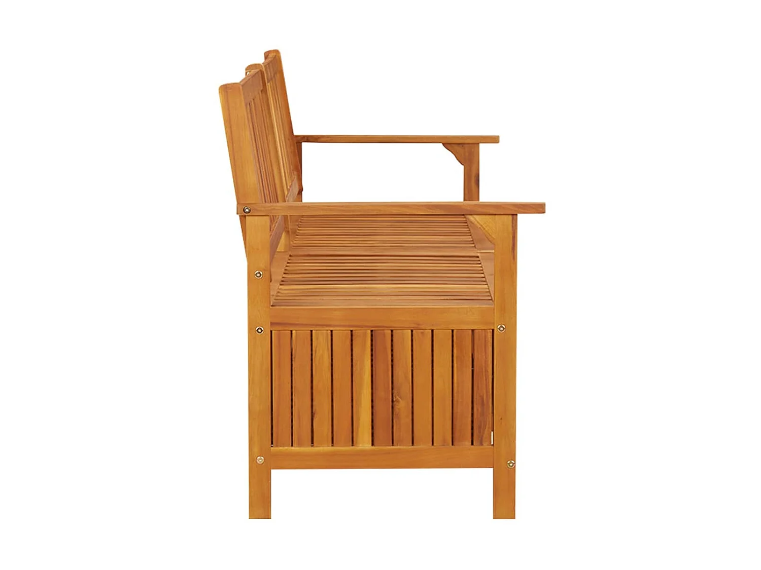 Banc de rangement 170cm Bois d'acacia solide