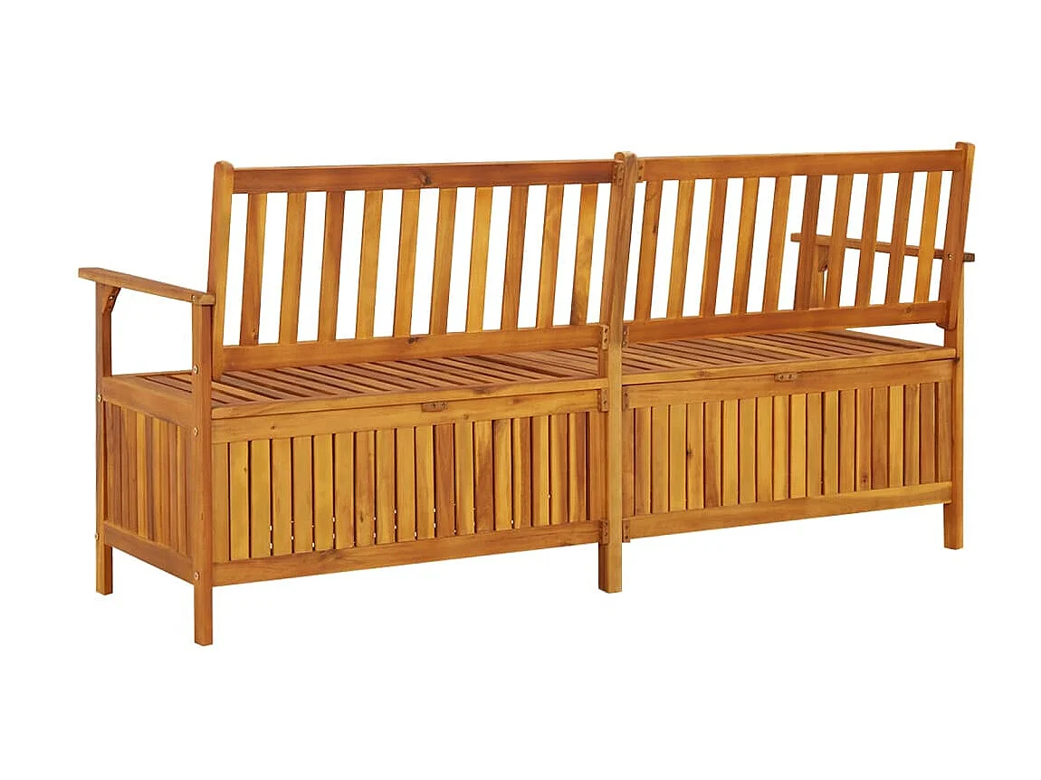 Banc de rangement 170cm Bois d'acacia solide