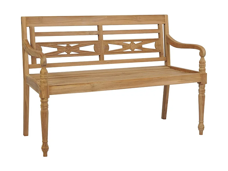 Banc Batavia 120cm Teck
