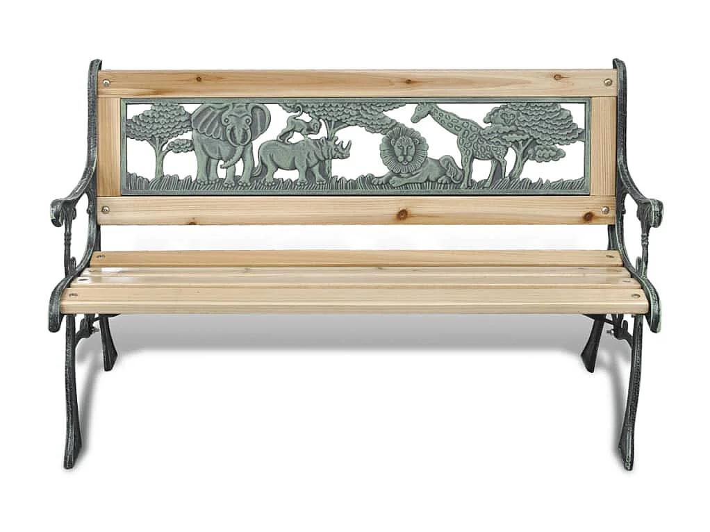 Banc de jardin pour enfants 84cm Bois