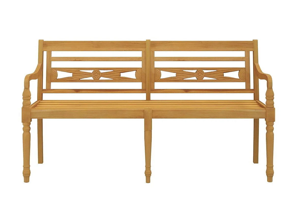Banc Batavia 150cm Bois massif de teck