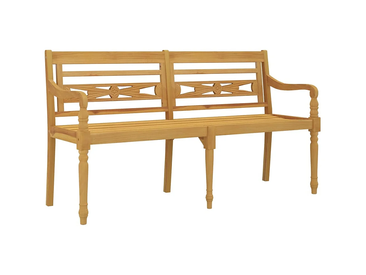 Banc Batavia 150cm Bois massif de teck